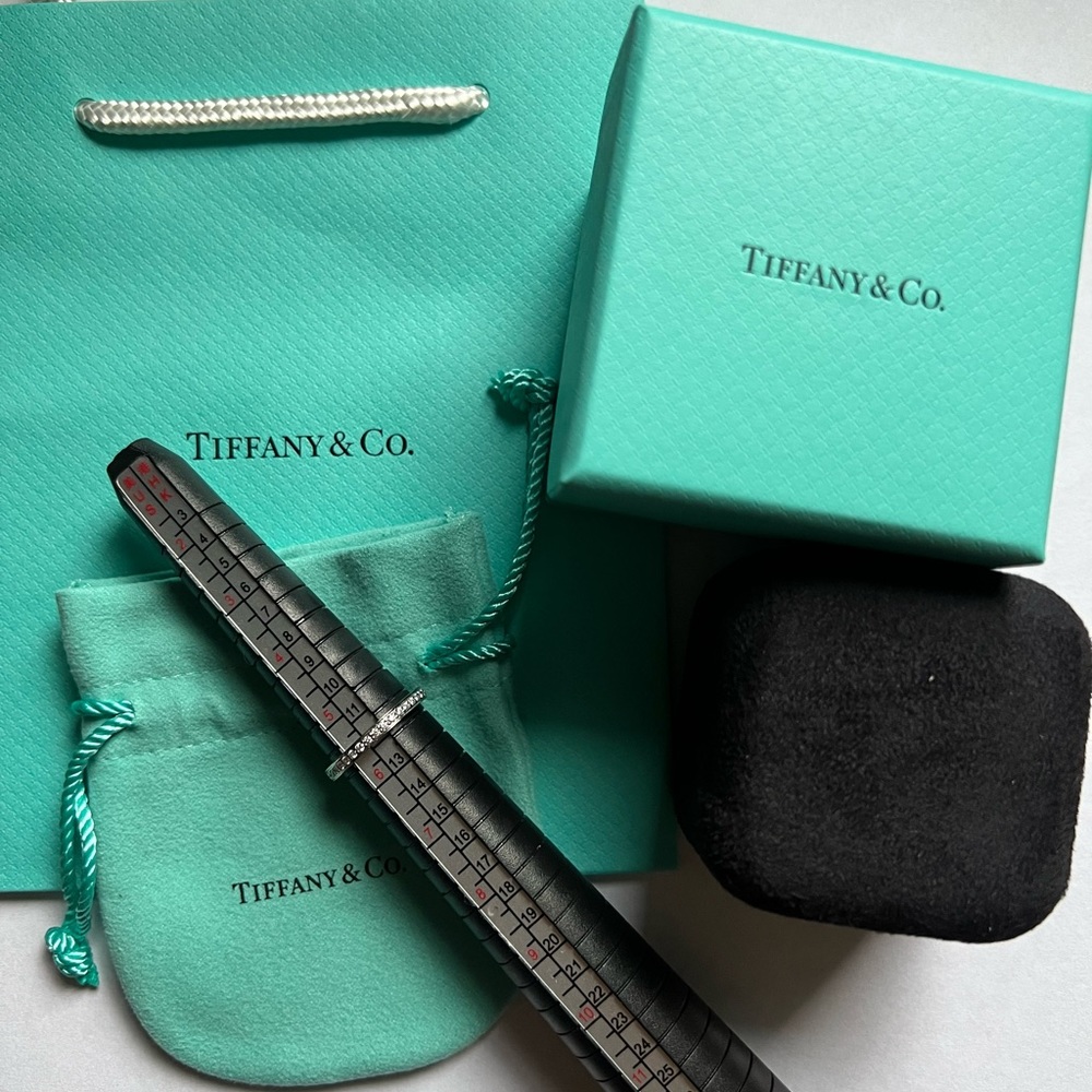 Tiffany and Co. Half Circle Diamond Band